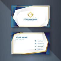 Creative coorporate business card Template modern and Clean design vector