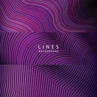 banner Wave Lines Pattern an Abstract Stripe Background, Vector