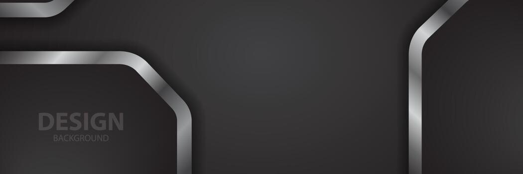 banner Abstract vector background board for text and message design modern