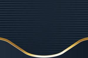 gold banner design with minimalist modern style gold luxury vector