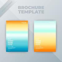 Flyer brochure design template cover. business cover size A4 template vector