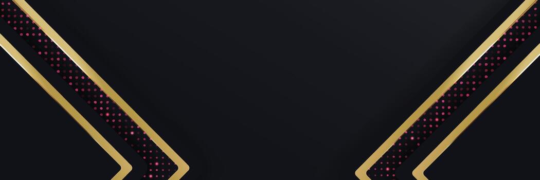 gold banner Abstract vector background board for text and message design modern. vector illustration