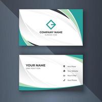 Creative coorporate business card Template modern vector