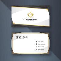 Creative coorporate business card Template modern and Clean design vector