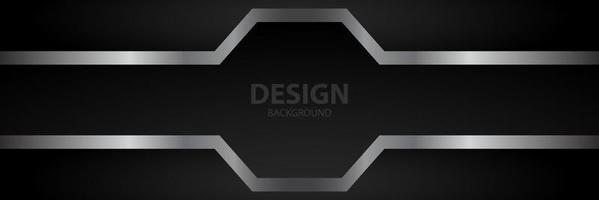 banner Abstract vector background board for text and message design modern