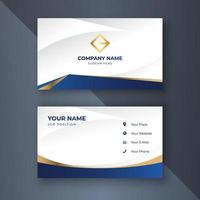 Creative coorporate business card Template modern and Clean design vector