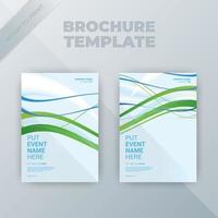 Flyer brochure design template cover. business cover size A4 template vector