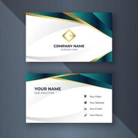 Creative coorporate business card Template modern and Clean design vector