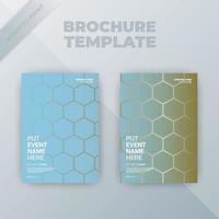 Flyer brochure design template cover. business cover size A4 template vector