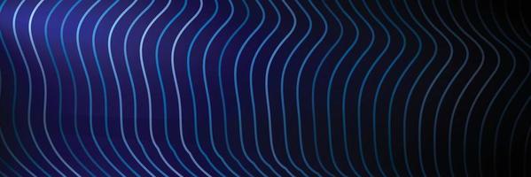 banner Wave Lines Pattern an Abstract Stripe Background, Vector