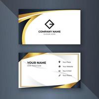 Creative coorporate business card Template modern and Clean design vector