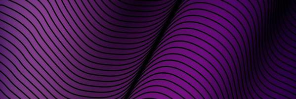 banner Wave Lines Pattern an Abstract Stripe Background, Vector