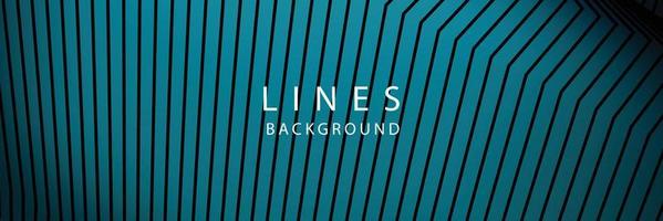 banner Wave Lines Pattern an Abstract Stripe Background, Vector