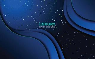 Luxury Blue abstract dimension background