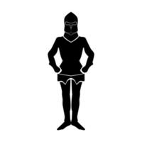 Armour black icon . vector