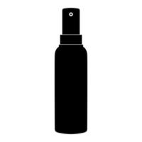 Spray black color vector