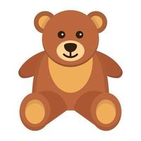 Teddy Bear vector icon Which Can Easily Modify Or Edit