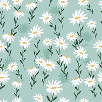 Flower seamless pattern design for decorating, wallpaper, wrapping paper, fabric, backdrop and etc. vector