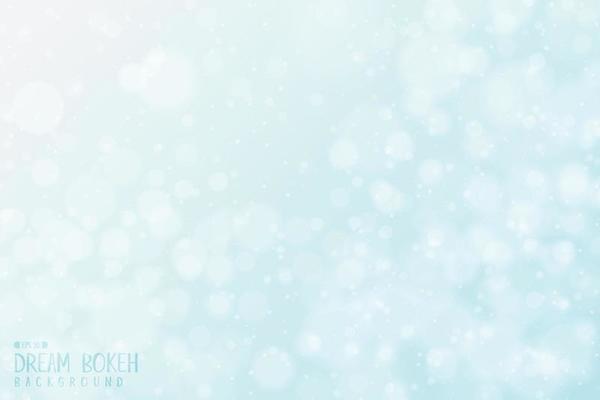 Abstract gradient blue sky bokeh design of dream sky artwork background. illustration vector eps10