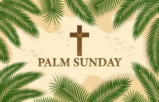 Palm Sunday Background vector