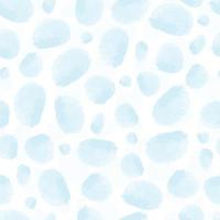 seamless blue bubble dot from watercolour pattern background , kids pattern vector