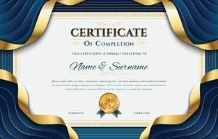 University Seminar Certificate Template
