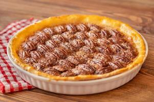 Whole Pecan pie photo