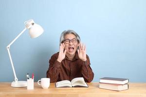 Man with education photo