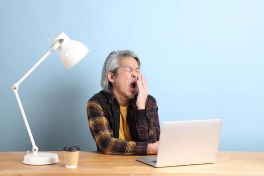 en el lugar de trabajo foto