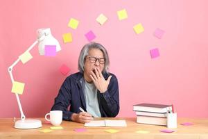 Man with Book photo