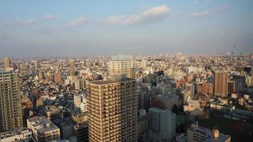 Ikebukuro District. Aerial view of Ikebukuro city Tokyo Japan. photo