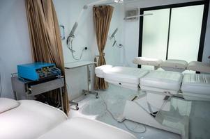 medical clinic operating room, cosmetic therapy health care treatment surgery clinic photo