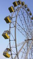 Ferris wheel under the blue sky photo