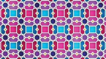 geometric Islamic pattern illustration background or banner design vector