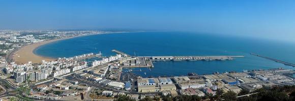 agadir panorama marruecos foto