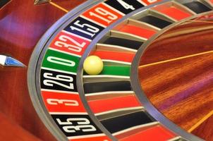 casino roulette wheel photo