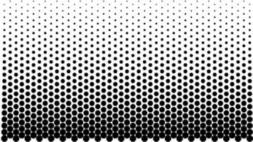 The octagon pattern halftones on white background vector