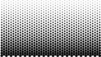 The octagon pattern halftones on white background vector