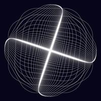 Rounded Hexagonal vortex line art style. Centered moving spiral lines. Neon effects background. vector
