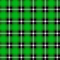 Seamless Plaid Checkered Fabric Pattern. Color base can be replaced with any color vector