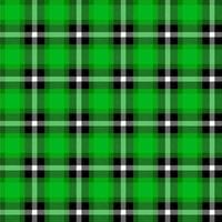 Seamless Plaid Checkered Fabric Pattern. Color base can be replaced with any color vector