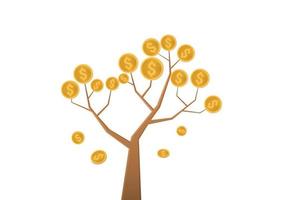 money tree icon vector