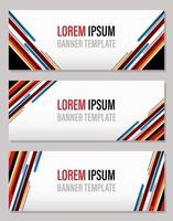 Modern Frame Abstract Banner Template vector