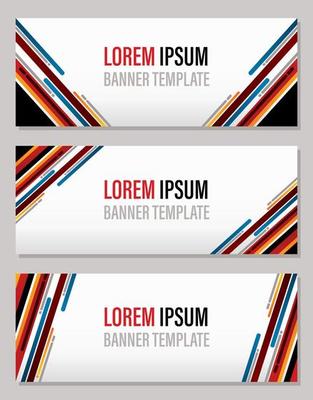 Modern Frame Abstract Banner Template