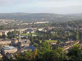 Aerial view of Bath photo