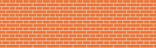 Brick wall texture. Red brick pattern. Design element. vector