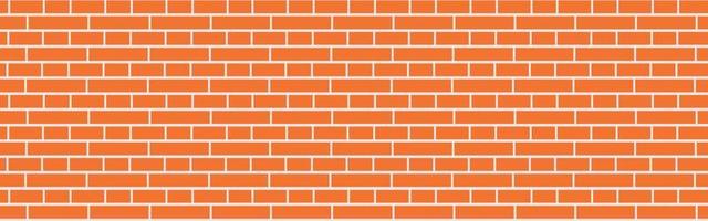 Brick wall texture. Red brick pattern. Design element. vector