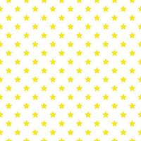 seamless background with golden yellow stars pattern for gift paper, wrapping paper or etc. vector