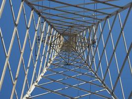 transmission line tower photo