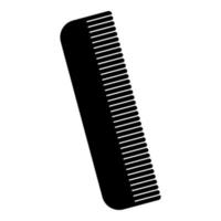 Comb icon black color vector illustration flat style image